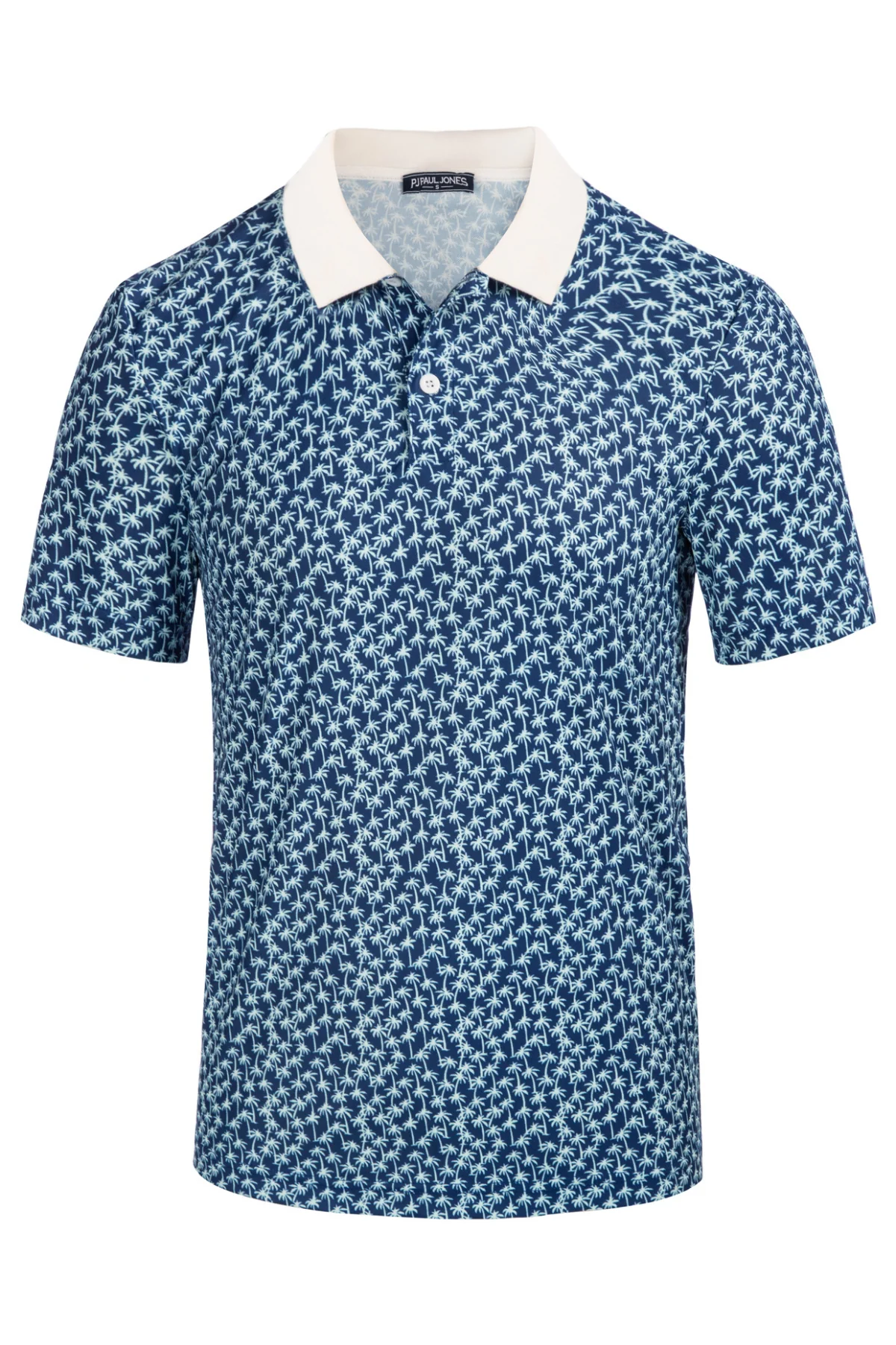 Men's Performance Golf Pullover Shirt Grid Argyle Short Sleeve Stretch Polo Shirt - Image 18