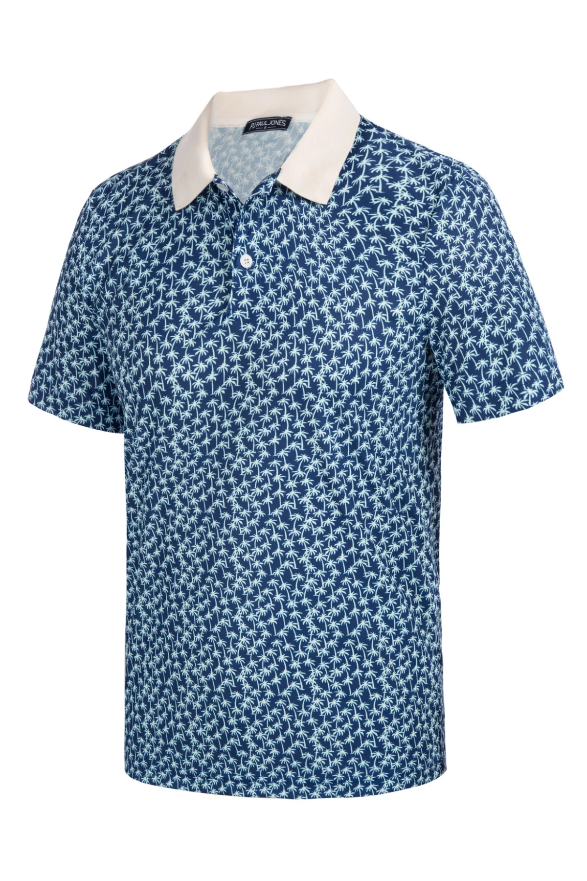 Men's Performance Golf Pullover Shirt Grid Argyle Short Sleeve Stretch Polo Shirt - Image 19