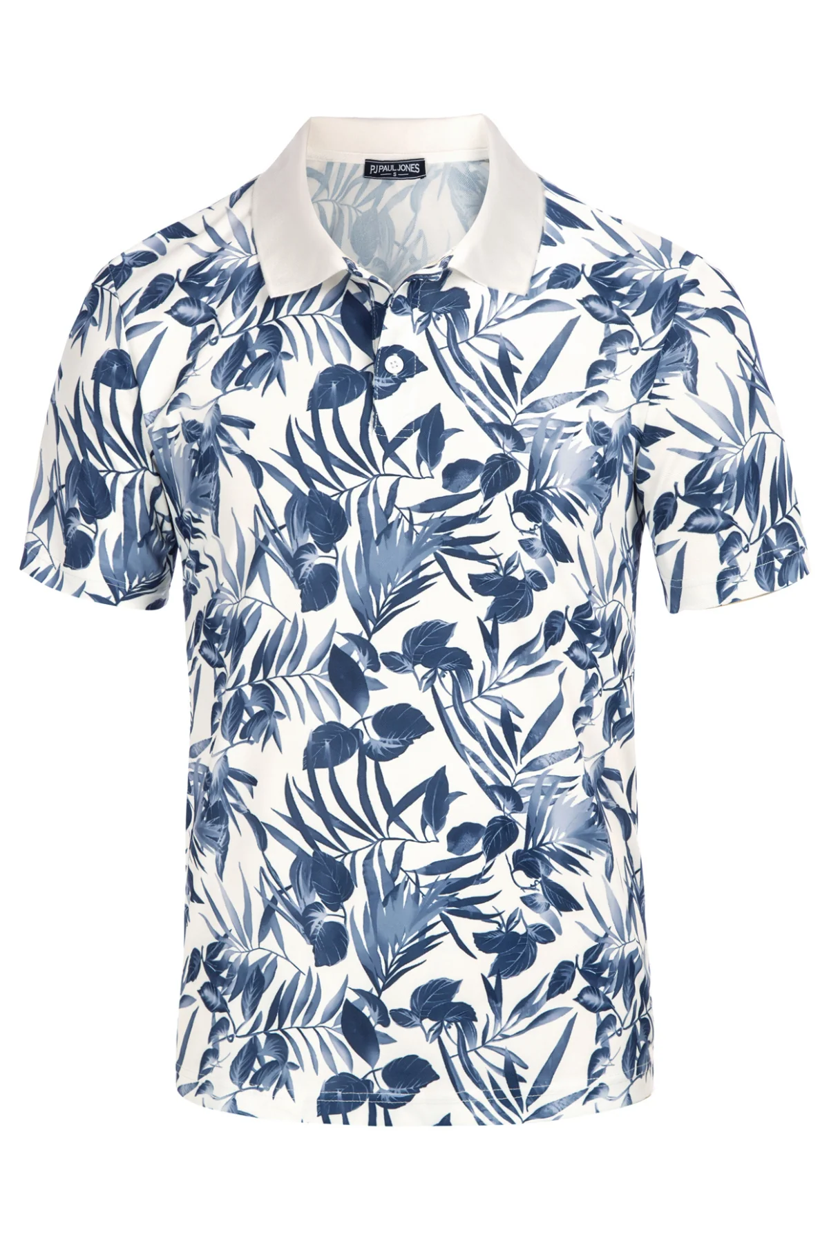 Men's Performance Golf Pullover Shirt Grid Argyle Short Sleeve Stretch Polo Shirt - Image 23