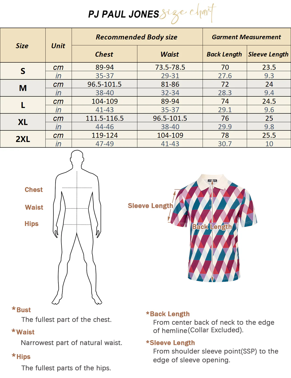 Men's Performance Golf Pullover Shirt Grid Argyle Short Sleeve Stretch Polo Shirt - Image 39