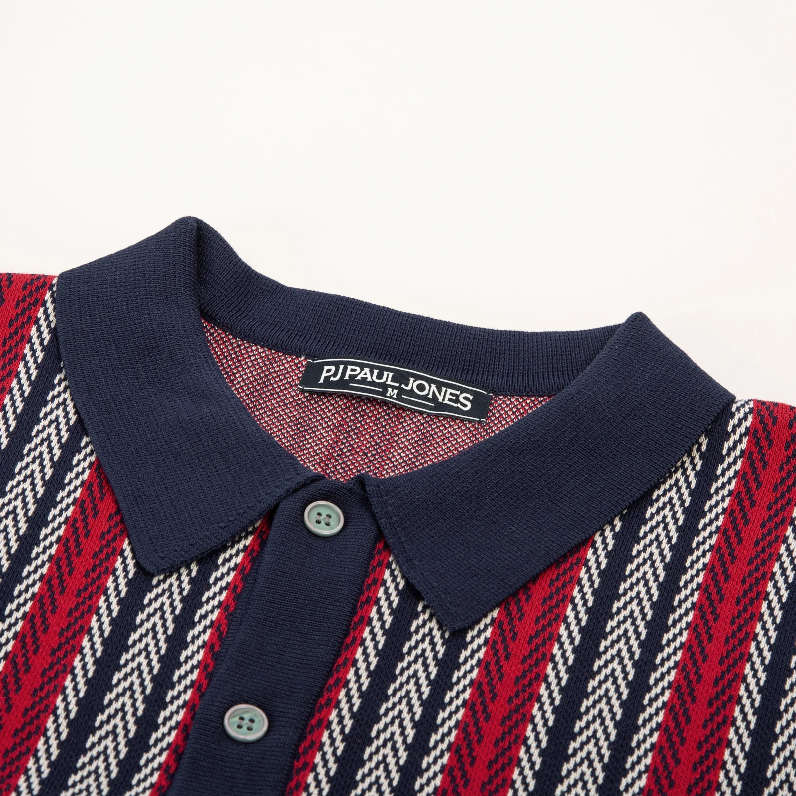 Men's Polo Shirts Retro Knit Shirt 70s Vintage Striped Cardigans Shirts Short Sleeve Button Down Clothing - Image 20