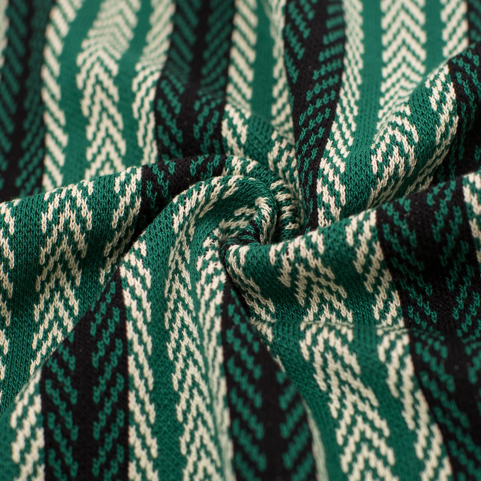 Men's Polo Shirts Retro Knit Shirt 70s Vintage Striped Cardigans Shirts Short Sleeve Button Down Clothing - Image 36